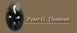 The Life of Peter G. Thomson
